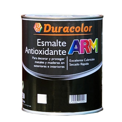 Esmalte Antioxidante Negro Mate 4 Litros ARM DURACOLOR