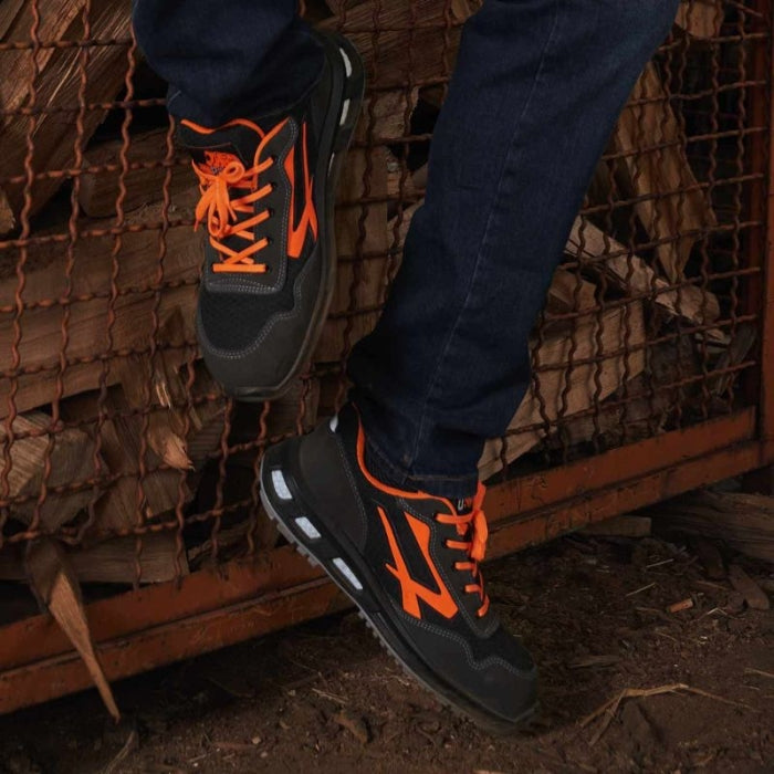 Zapatilla Orange s ESD S1PS T46 RED LION -U- UPOWER