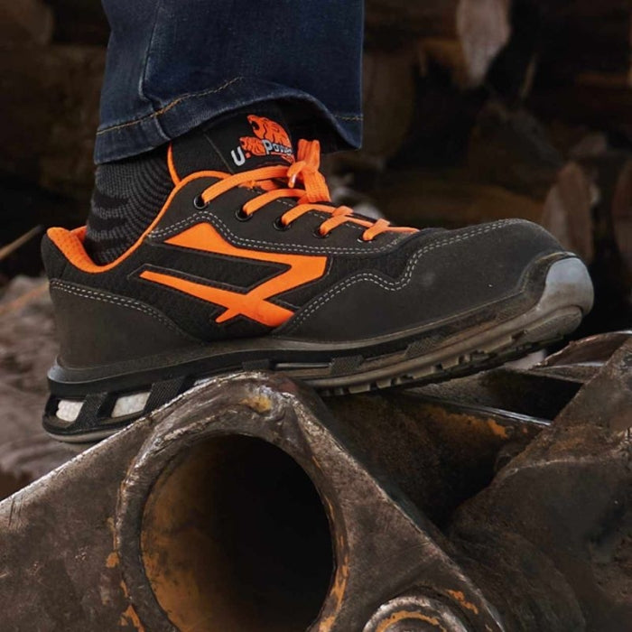 Zapatilla Orange s ESD S1PS T46 RED LION -U- UPOWER