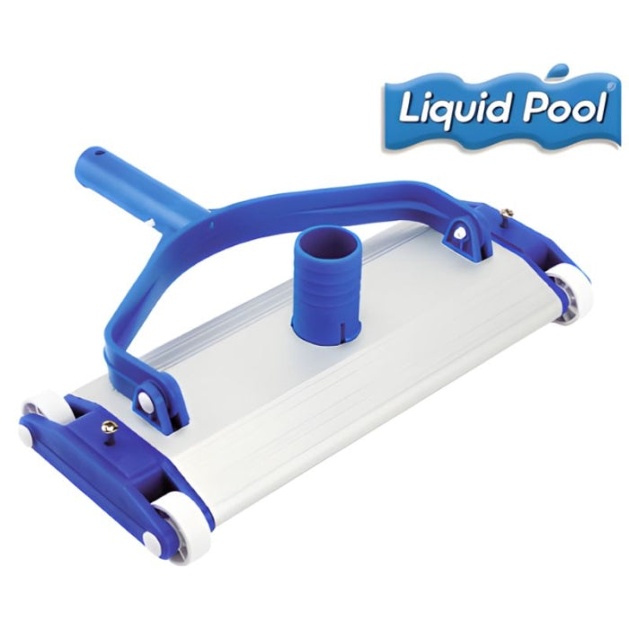 Limpiafondo 4 Ruedas cuerpo aluminio clip C/ Cerdas 34,5x13cm 1,641 FERROTECH