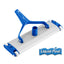 Limpiafondo 4 Ruedas cuerpo aluminio conector palomilla C/ Cerdas 34,5x13cm LQP-003/P FERROTECH