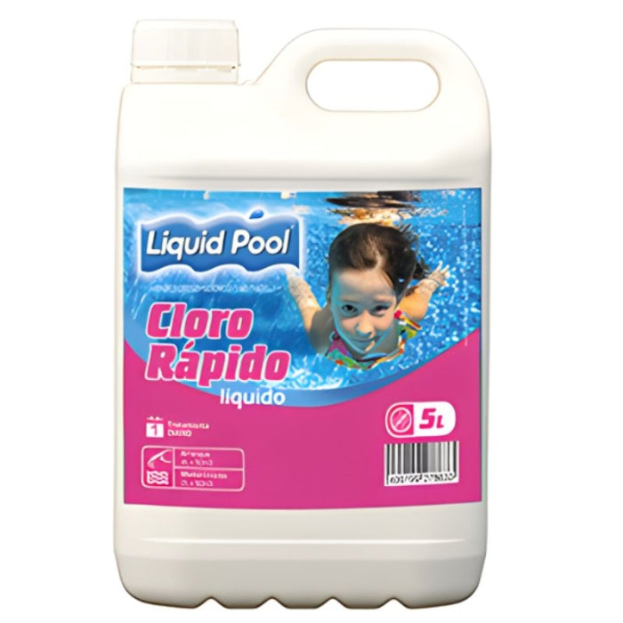 Cloro rápido líquido 5L. LQP-008L-5 Liquid Pool