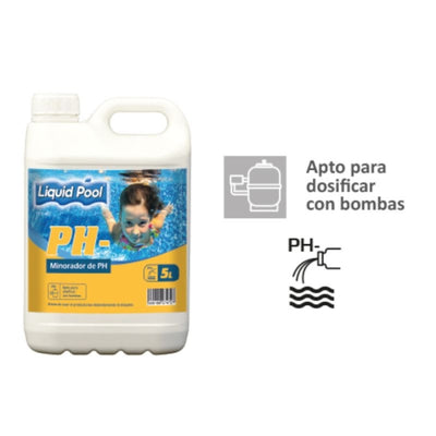 Minorador reductor de PH- 20L. Liquid Pool