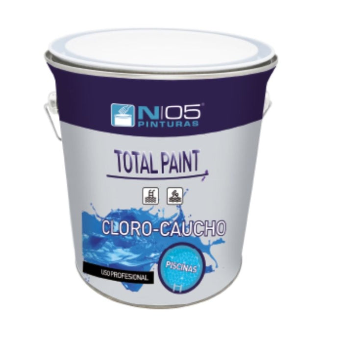 Pintura piscina azul clorocaucho 4L. PINT-PISC/4L N05
