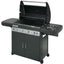 Barbacoa A Gas 4 Quemadores Classic Ls Plus Dark 12.800 + 2.300 W 2000031360 CAMPINGAZ