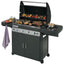 Barbacoa A Gas 4 Quemadores Classic Ls Plus Dark 12.800 + 2.300 W 2000031360 CAMPINGAZ