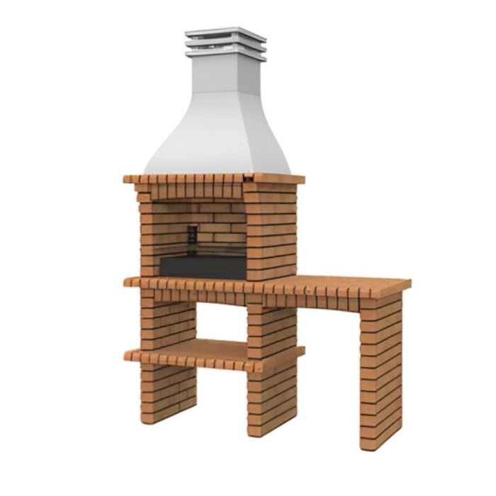 Barbacoa Ladrillo Bulnes 245 x 160 x 58 CM TAVIRA 14/2SM.M.G5 COLLIPPO