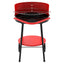 Barbacoa Carbón Redonda Con Ruedas 61X50X72 CM NATUUR