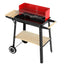 Barbacoa Carbón Rectangular Con Ruedas 83X43X86CM NATUUR