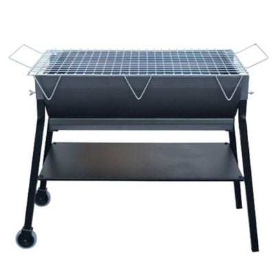 Barbacoa Carbón-Leña Rectangular Curva Especial CALCOTS 87 X 50 X 82 CM FLORES CORTES