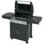 Barbacoa A Gas 3 Quemadores + Hornillo Plus DARK 9.600 + 2.300 W CAMPINGAZ