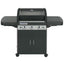 Barbacoa A Gas 3 Quemadores + Hornillo Plus DARK 9.600 + 2.300 W CAMPINGAZ