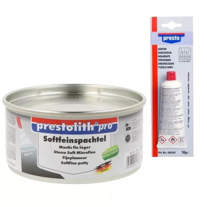 Masilla Ligera Soft 1000GR PRESTO + Catalizador