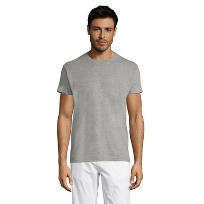 CAMISETA MANGA CORTA GRIS