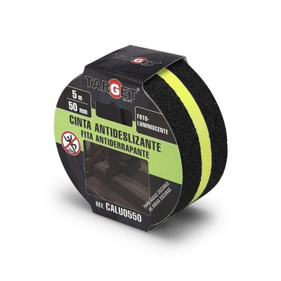 Cinta Antideslizante Luminiscente 5mx50mm TARGET