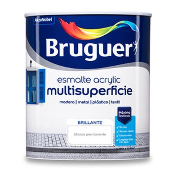 ESM.ACRILICO BLANCO BR 750ML PERMANENTE