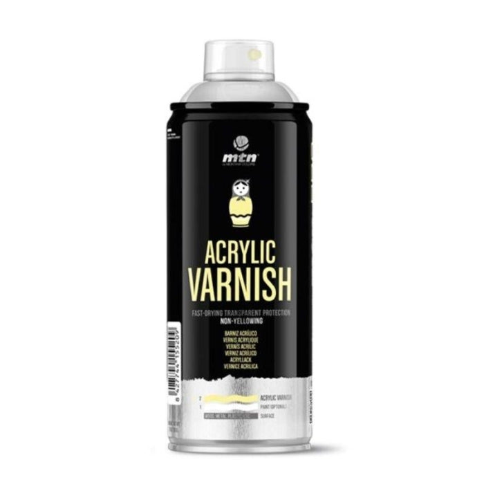 Spray Barniz Acrílico Mate MTN