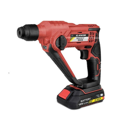 Martillo Rotativo 18V + 2 Baterías 2.0Ah + Cargador ROCKY 2022 STAYER