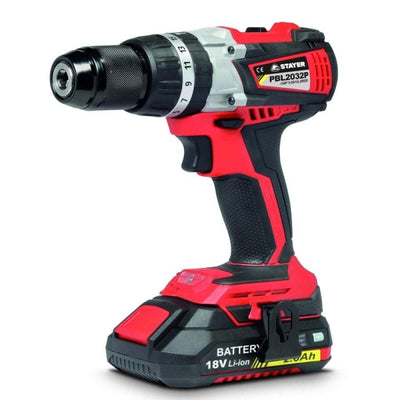 Taladro Atornillador/Percutor + 2 Bat 4.0Ah + Cargador PBL 2033 PK BRUSHLESS STAYER
