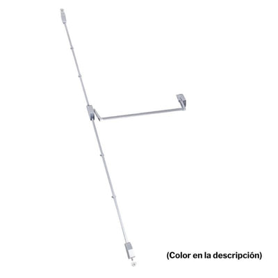 Barra Antipánico Global Sobreponer 2P-1200 Titanio Titanio GL2S208TT TESA