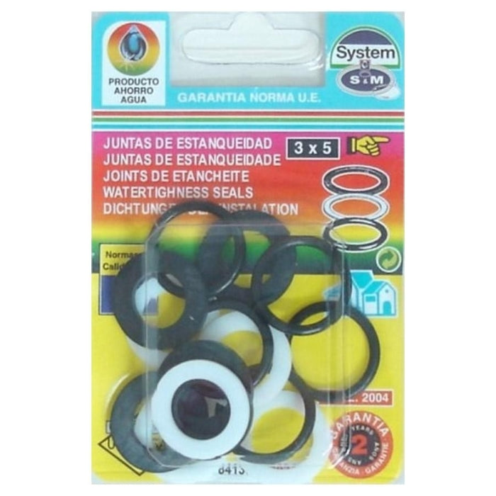 Surtido Juntas 3/4 Anilla Mediana (15 uds) S&M