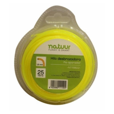 Hilo Desbrozador Cuadrado Nylon 1,6MM 25MT NATUUR