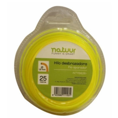 Hilo Desbrozador Redondo Nylon 1,6MM 25MT NATUUR