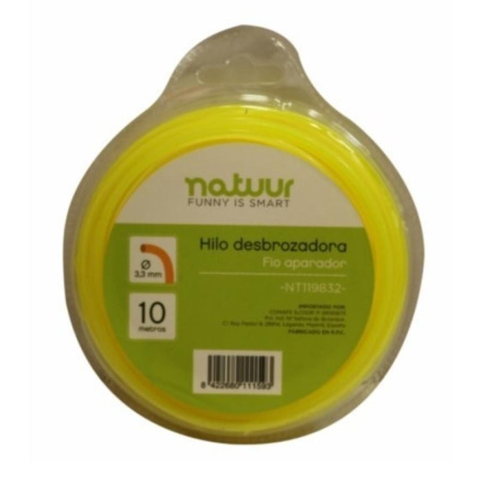 Hilo Desbrozador Redondo Nylon 3,3MM 10 MT NATUUR