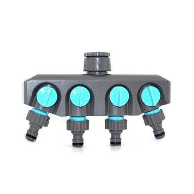 Conector de Riego para Jardín con 4 vías Regulables RAP NATUUR