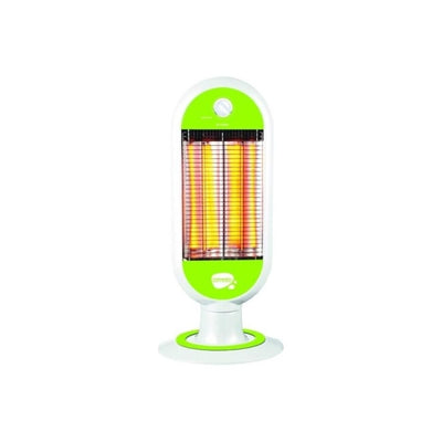 Estufa Eléctrica 1000W Fibra Carbono con 2 Barras Osclilante VIVAHOGAR