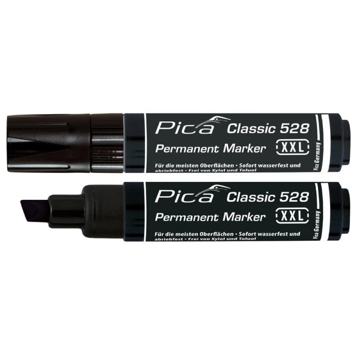 Marcador Permanente Cincel XXL Negro Classic 528 PICA