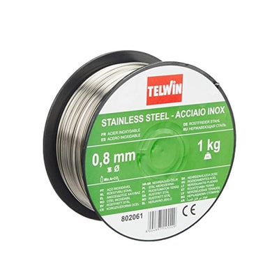 Bobina de Hilo de Acero INOX 1KG 0,8MM 802061