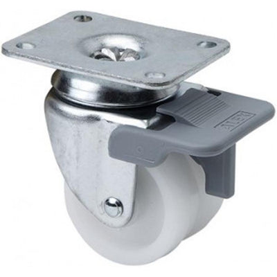 Rueda Polipropileno Blanco 50mm 90Kg  ALEX 1-0390