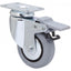 Rueda Goma Gris 80mm 60Kg  ALEX 1-0386