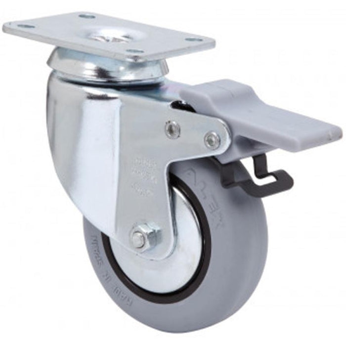Rueda Goma Gris 80mm 60Kg  ALEX 1-0386