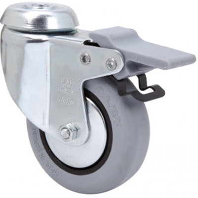Rueda Goma Gris 80mm 60Kg  ALEX 1-0387