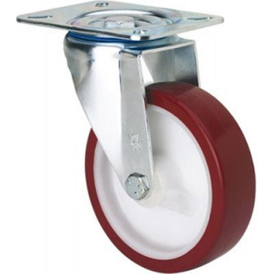 Rueda Poliamix / Poliuretano 125mm 200Kg  ALEX 2-2357