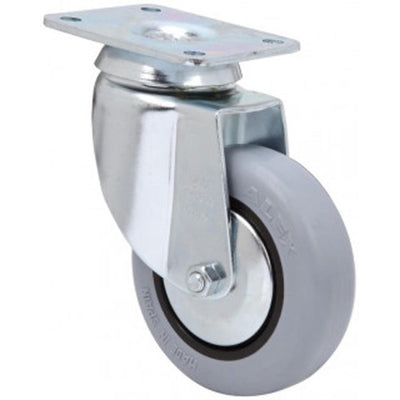 Rueda Goma Gris 100mm 70Kg  ALEX 3-0004