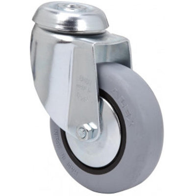 Rueda Goma Gris 100mm 70Kg  ALEX 3-0008