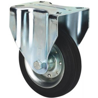 Rueda Goma Negra 100mm 110Kg ALEX  2-0226