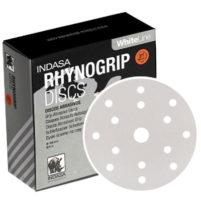 DISCO LIJA VELCRO 15A P100 150MM WHITE LINE