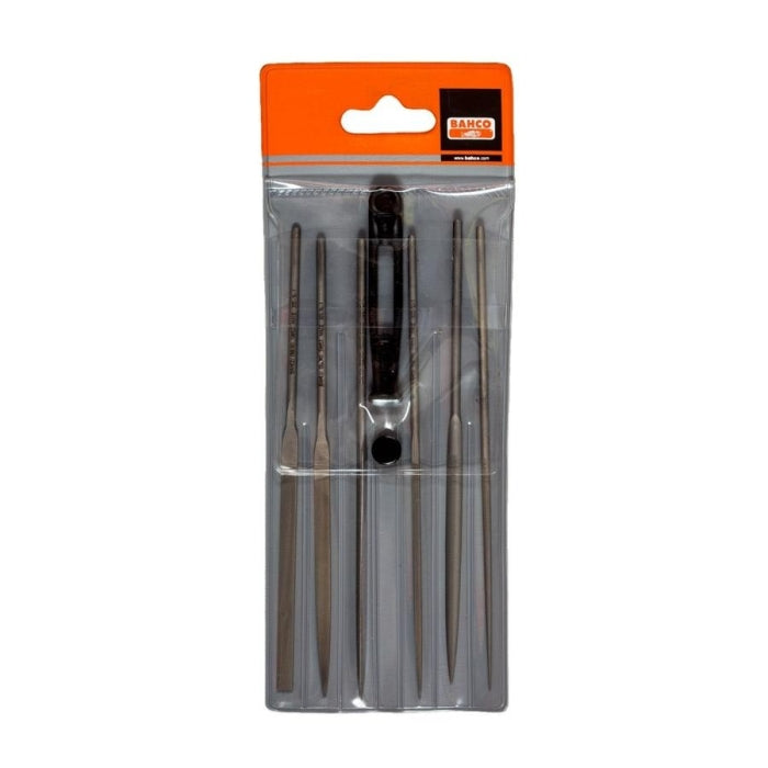 Juego de Limas de Aguja Picado Entrefino sin Mango 6 uds 160mm BAHCO