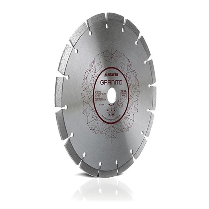 Disco Diamante Láser Granito 230 x 22.2mm STAYER