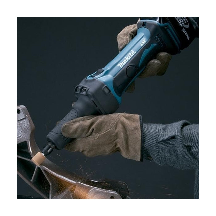 Amoladora Recta 18V Litio 5,0Ah 25.000Rpm Makpac  2 Bat. DGD800RTJ MAKITA