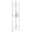 Cerradura Seguridad 40mm Cromo Izquierda CANB346IAC TESA