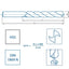 BROCA HSS REF.1040 4X175MM (LARGO 175) 12179