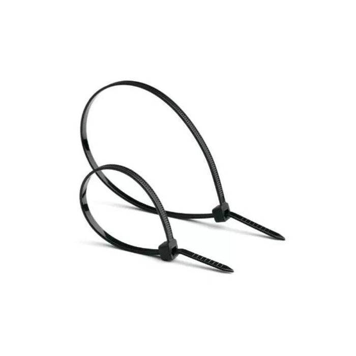 BRIDA NYLON 7.6X200 NEGRA (100 UDS)