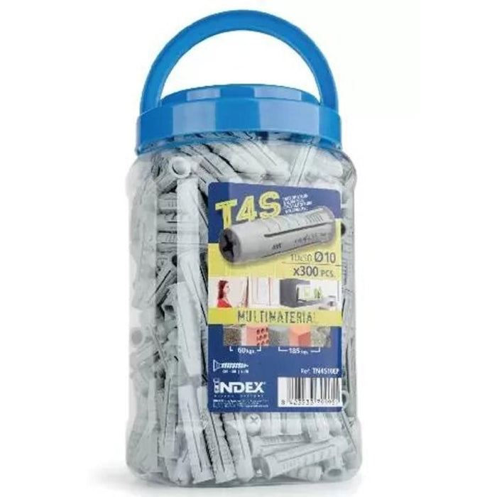Taco Nylon 4 Segmentos TN4S INDEX 8x40 (Bote 500 uds.)