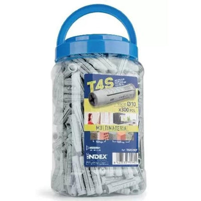 Taco Nylon 4 Segmentos TN4S INDEX 8x40 (Bote 500 uds.)