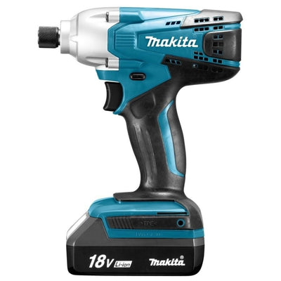 Atornillador de Impacto 18V Litio 1,1Ah 140Nm 2 Bat. TD127DWE MAKITA